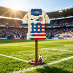 ⚽ Legends of the Pitch: World Cup National Team Jersey Building Blocks | Ultimate Fan Collectible