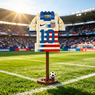 ⚽ Legends of the Pitch: World Cup National Team Jersey Building Blocks | Ultimate Fan Collectible