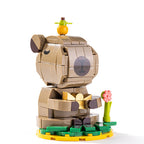 "Allow Everything" Zen Capybara Micro Building Blocks | Desk Stress Relief Toy & Healing Decor