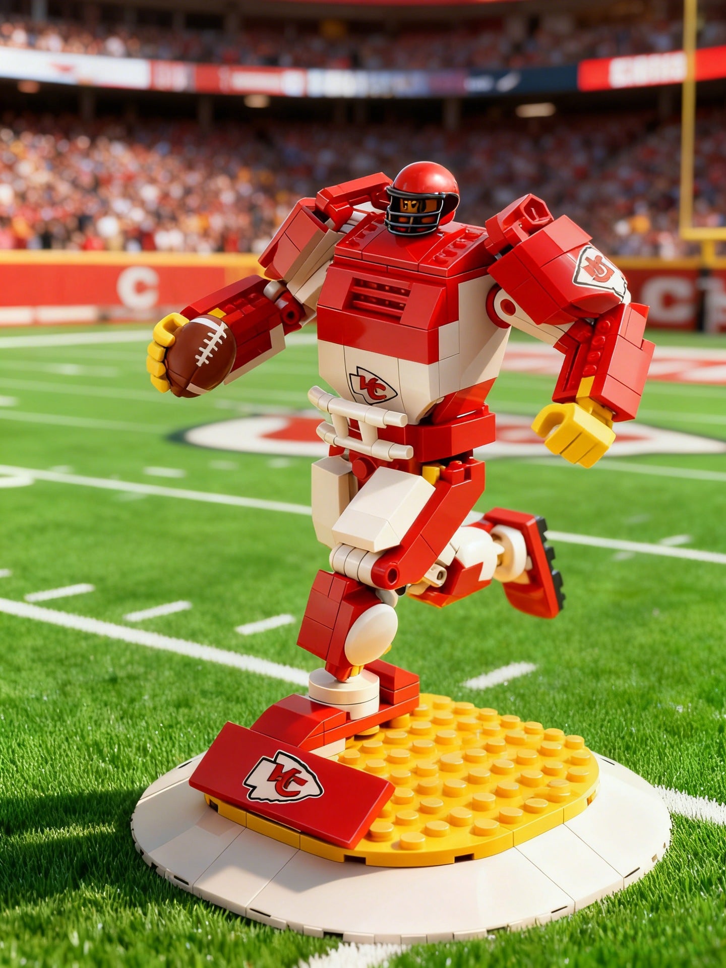 🏈 Ultimate Fan Collection: Pro League 32-Team Exclusive Mecha Building Blocks | Build Your Team Faith!