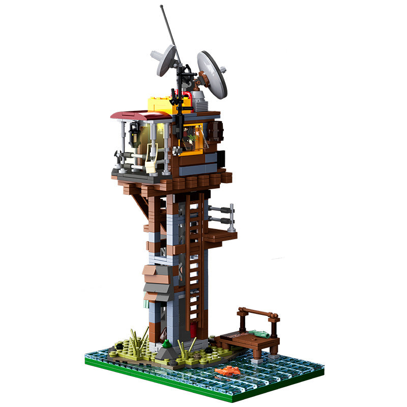 Coastal Lighthouse Building Block Set