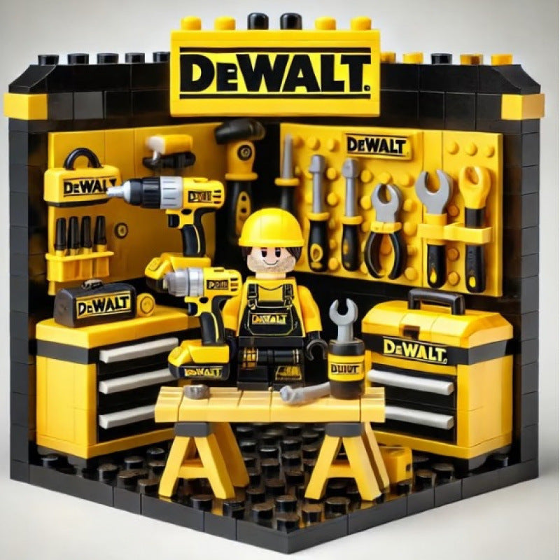 Build Your Dream Garage 🛠️ | ToolMaster Miniature Workshop Brick Set