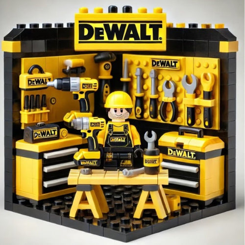 Build Your Dream Garage 🛠️ | ToolMaster Miniature Workshop Brick Set