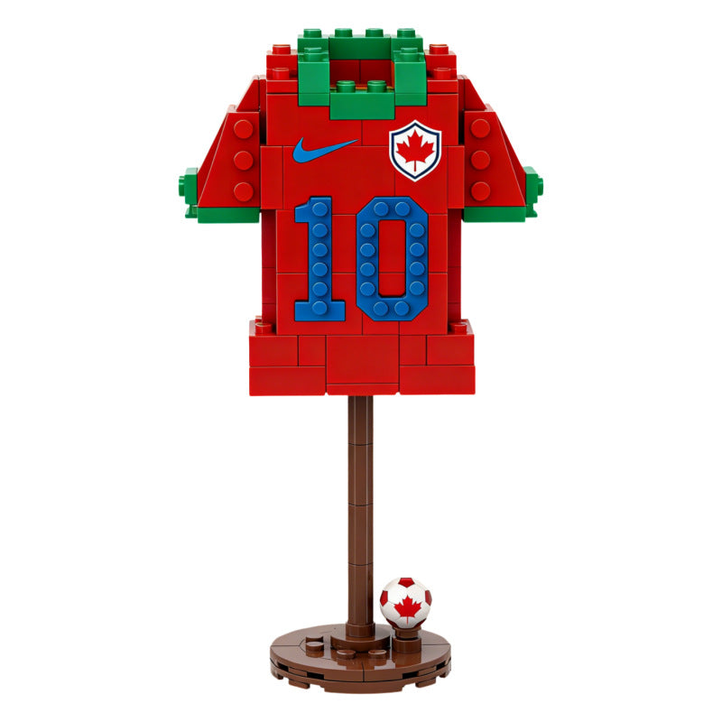 ⚽ Legends of the Pitch: World Cup National Team Jersey Building Blocks | Ultimate Fan Collectible