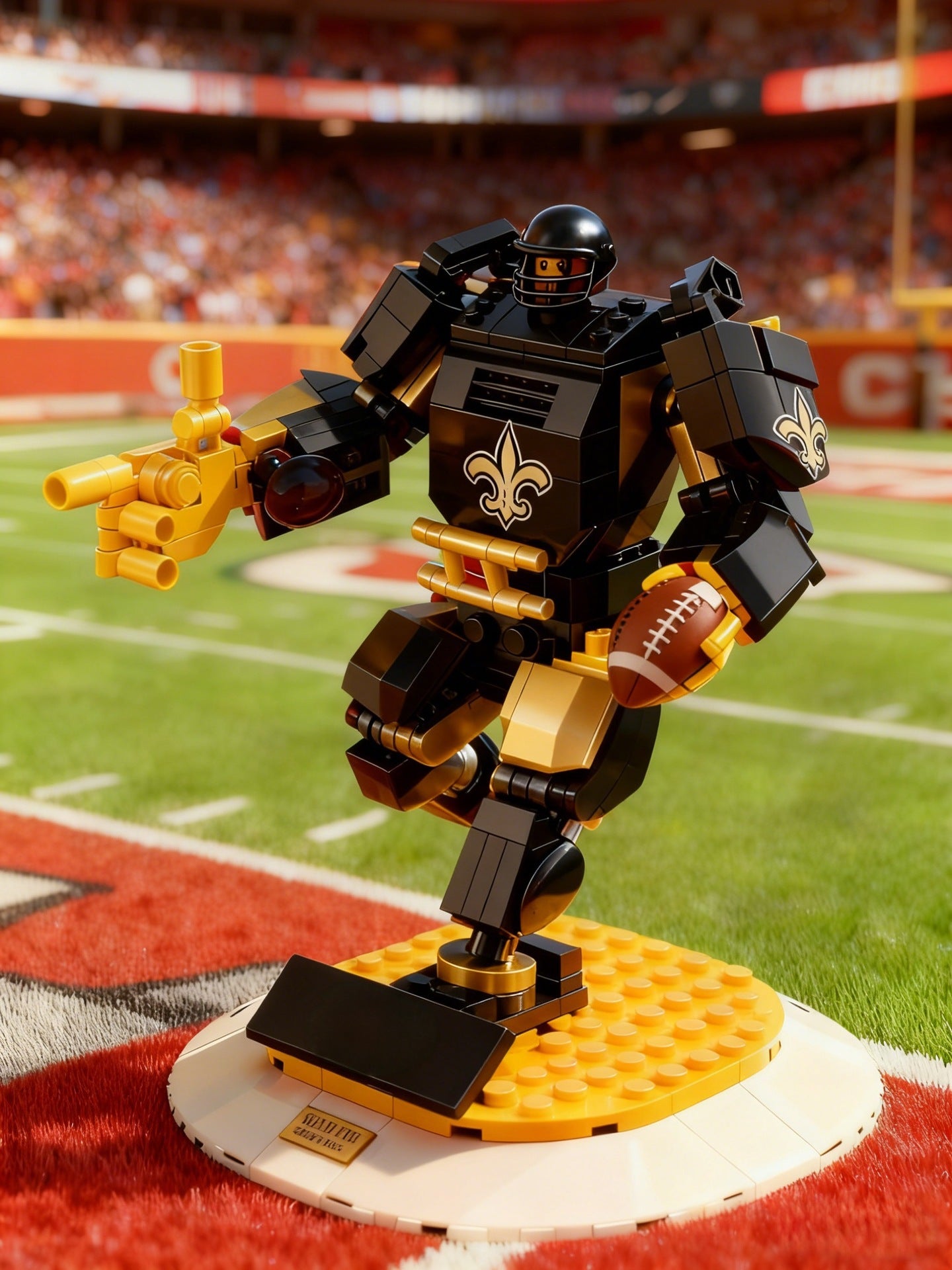 🏈 Ultimate Fan Collection: Pro League 32-Team Exclusive Mecha Building Blocks | Build Your Team Faith!