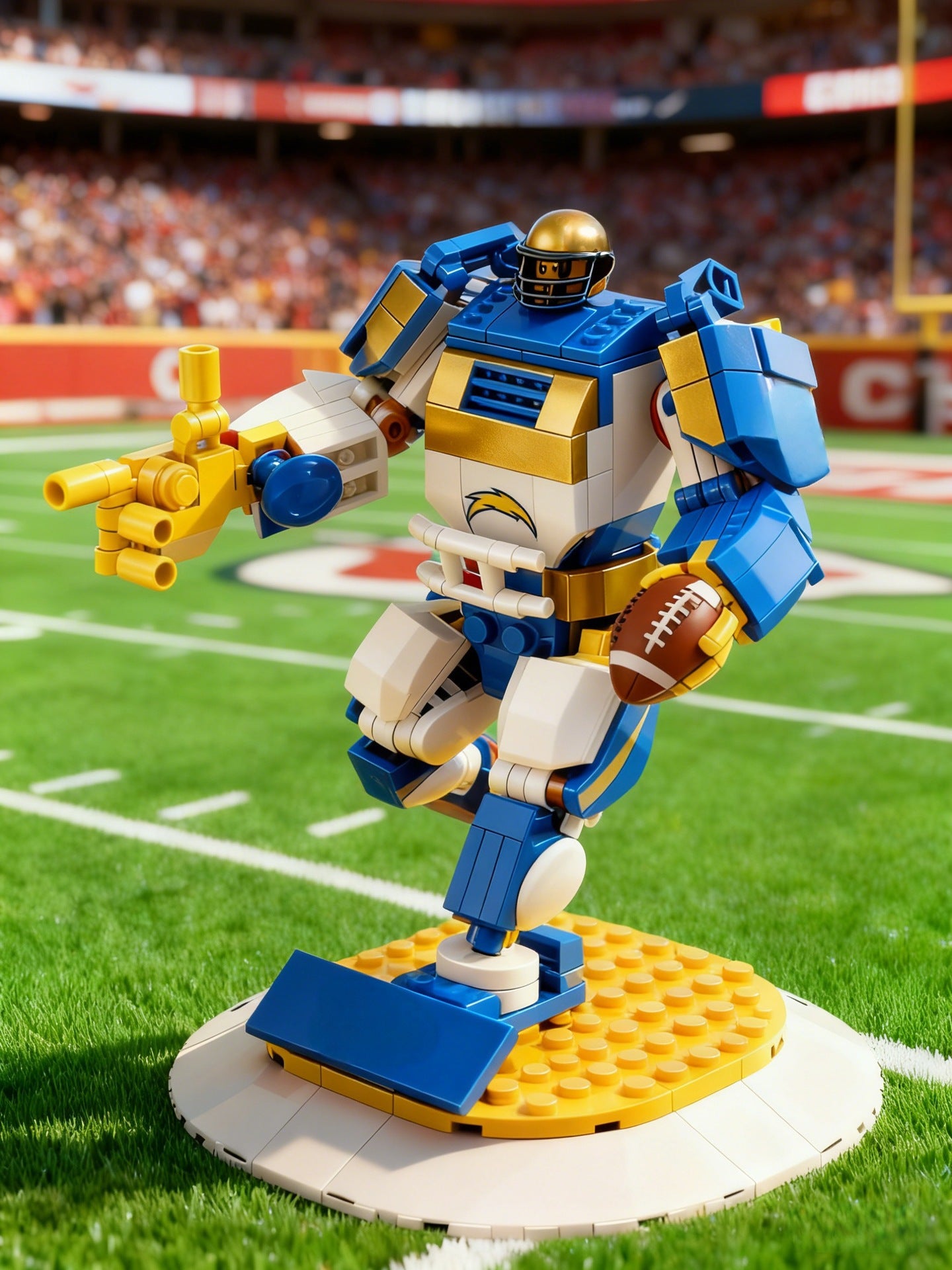 🏈 Ultimate Fan Collection: Pro League 32-Team Exclusive Mecha Building Blocks | Build Your Team Faith!