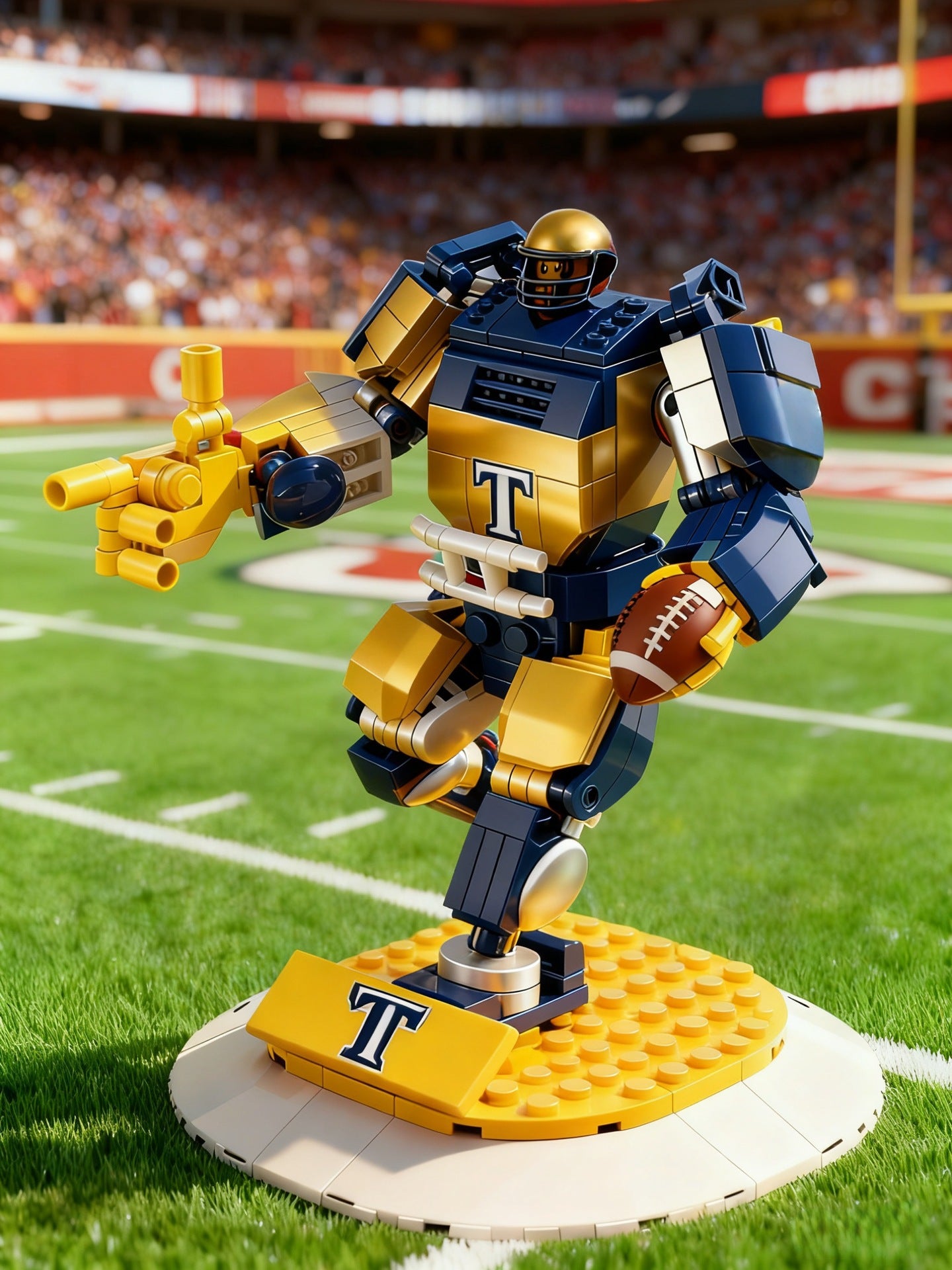 🏈 Ultimate Fan Collection: Pro League 32-Team Exclusive Mecha Building Blocks | Build Your Team Faith!