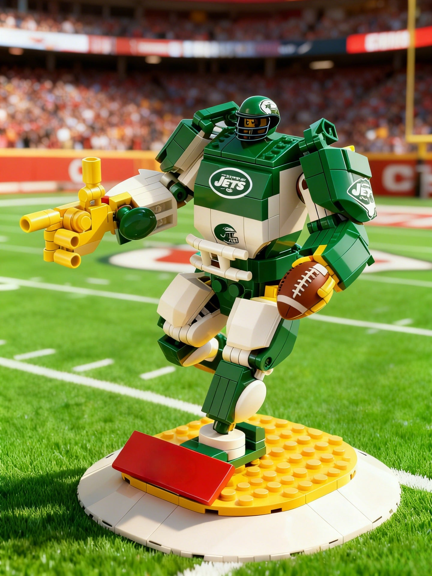 🏈 Ultimate Fan Collection: Pro League 32-Team Exclusive Mecha Building Blocks | Build Your Team Faith!
