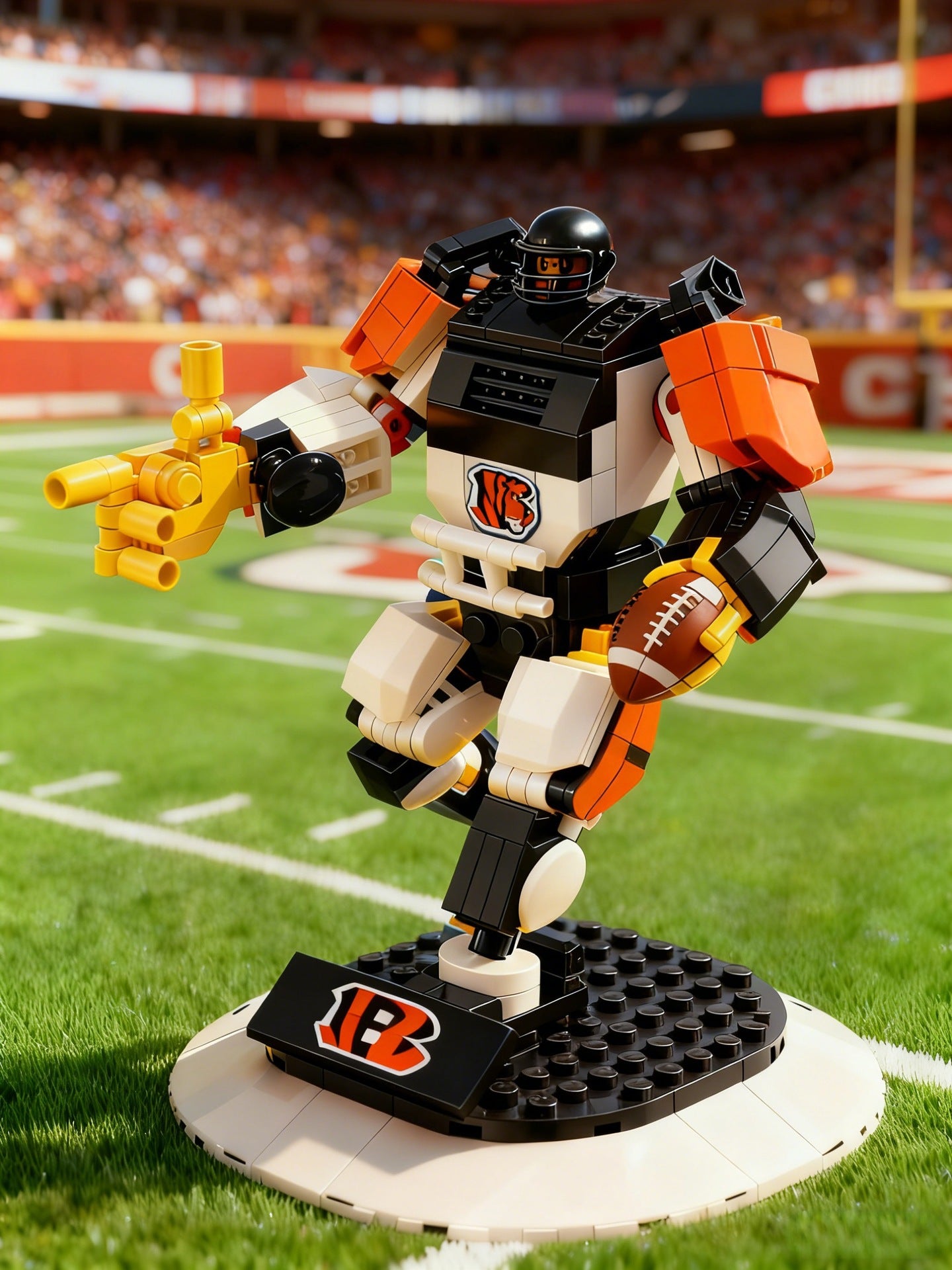 🏈 Ultimate Fan Collection: Pro League 32-Team Exclusive Mecha Building Blocks | Build Your Team Faith!