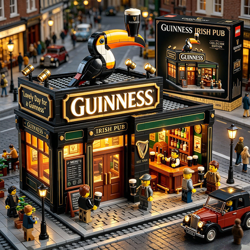 Irish Pub Mini — Building Block Set