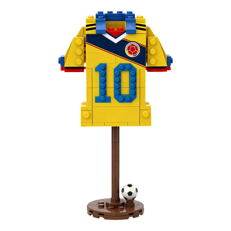 ⚽ Legends of the Pitch: World Cup National Team Jersey Building Blocks | Ultimate Fan Collectible