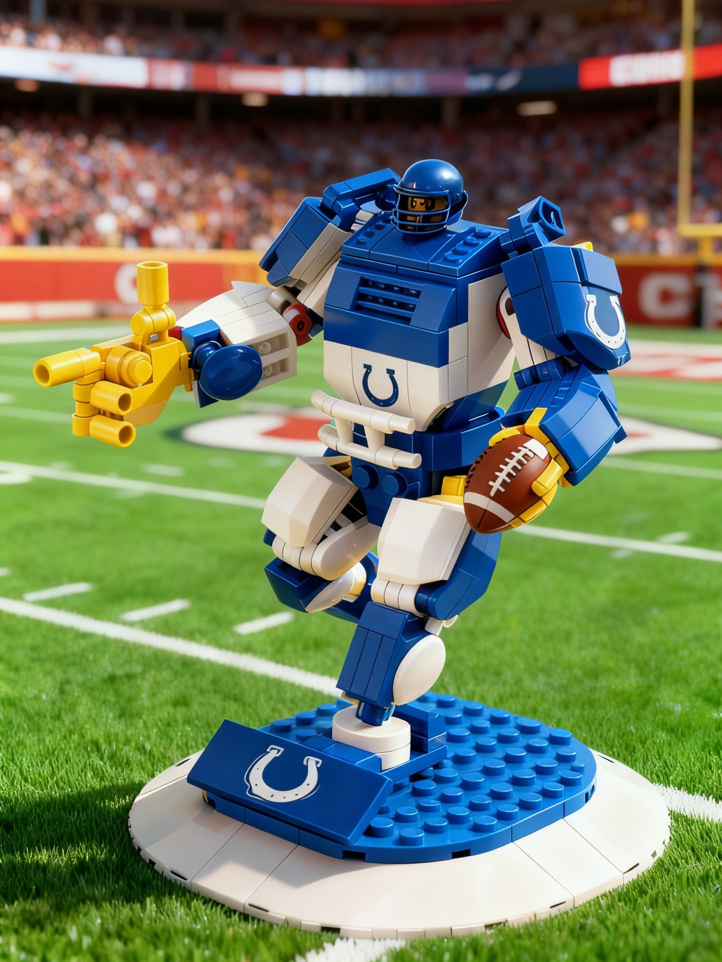 🏈 Ultimate Fan Collection: Pro League 32-Team Exclusive Mecha Building Blocks | Build Your Team Faith!