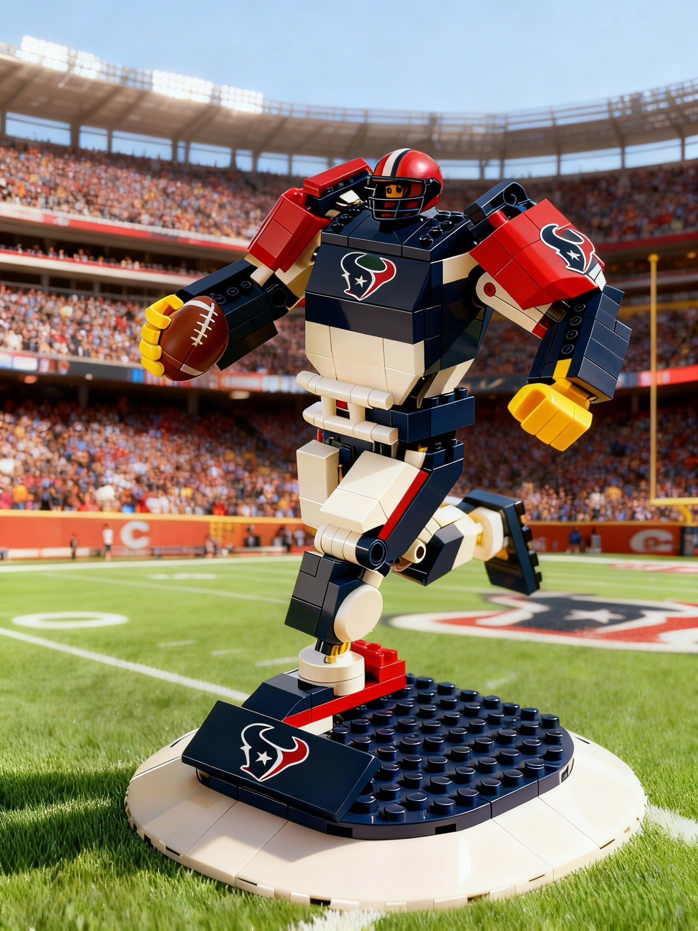 🏈 Ultimate Fan Collection: Pro League 32-Team Exclusive Mecha Building Blocks | Build Your Team Faith!