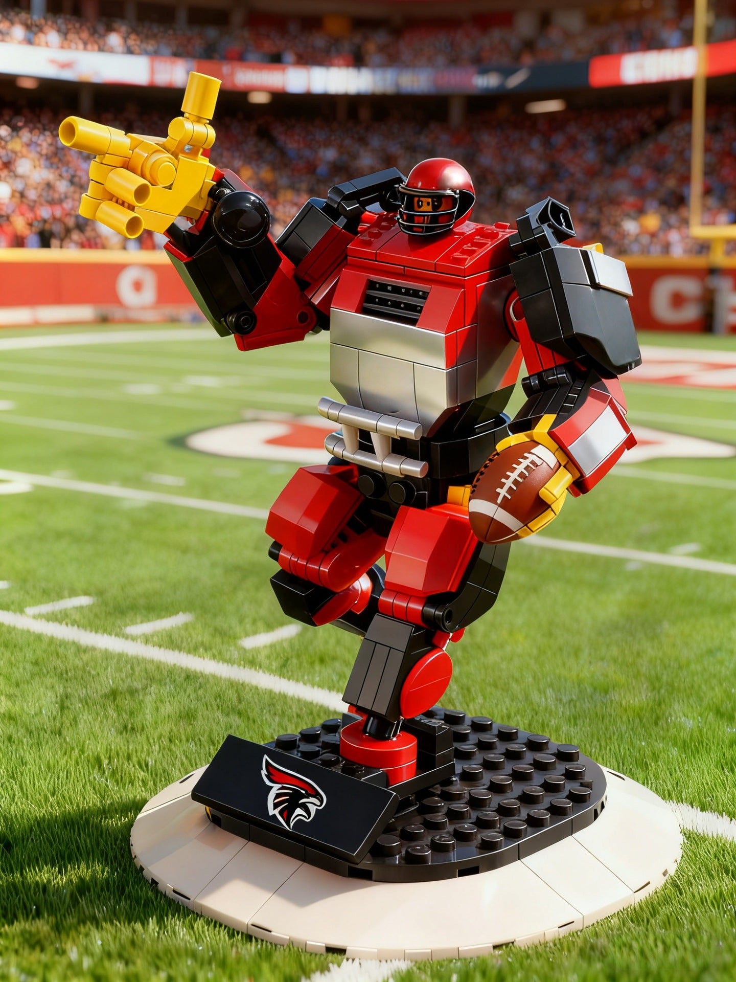 🏈 Ultimate Fan Collection: Pro League 32-Team Exclusive Mecha Building Blocks | Build Your Team Faith!