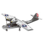 WWII Legend Reborn: PBY-5A Catalina Flying Boat Building Set | Ultimate Military Collector's Display