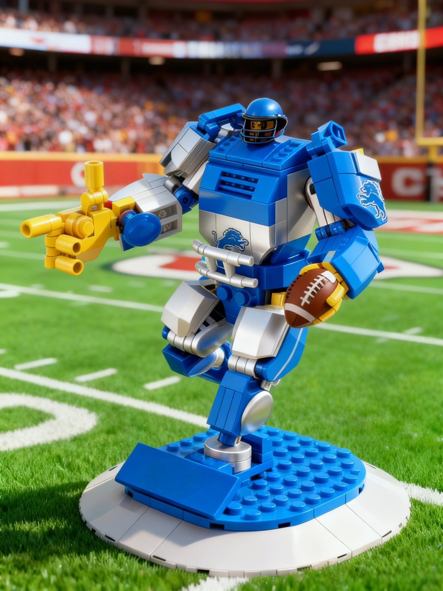 🏈 Ultimate Fan Collection: Pro League 32-Team Exclusive Mecha Building Blocks | Build Your Team Faith!