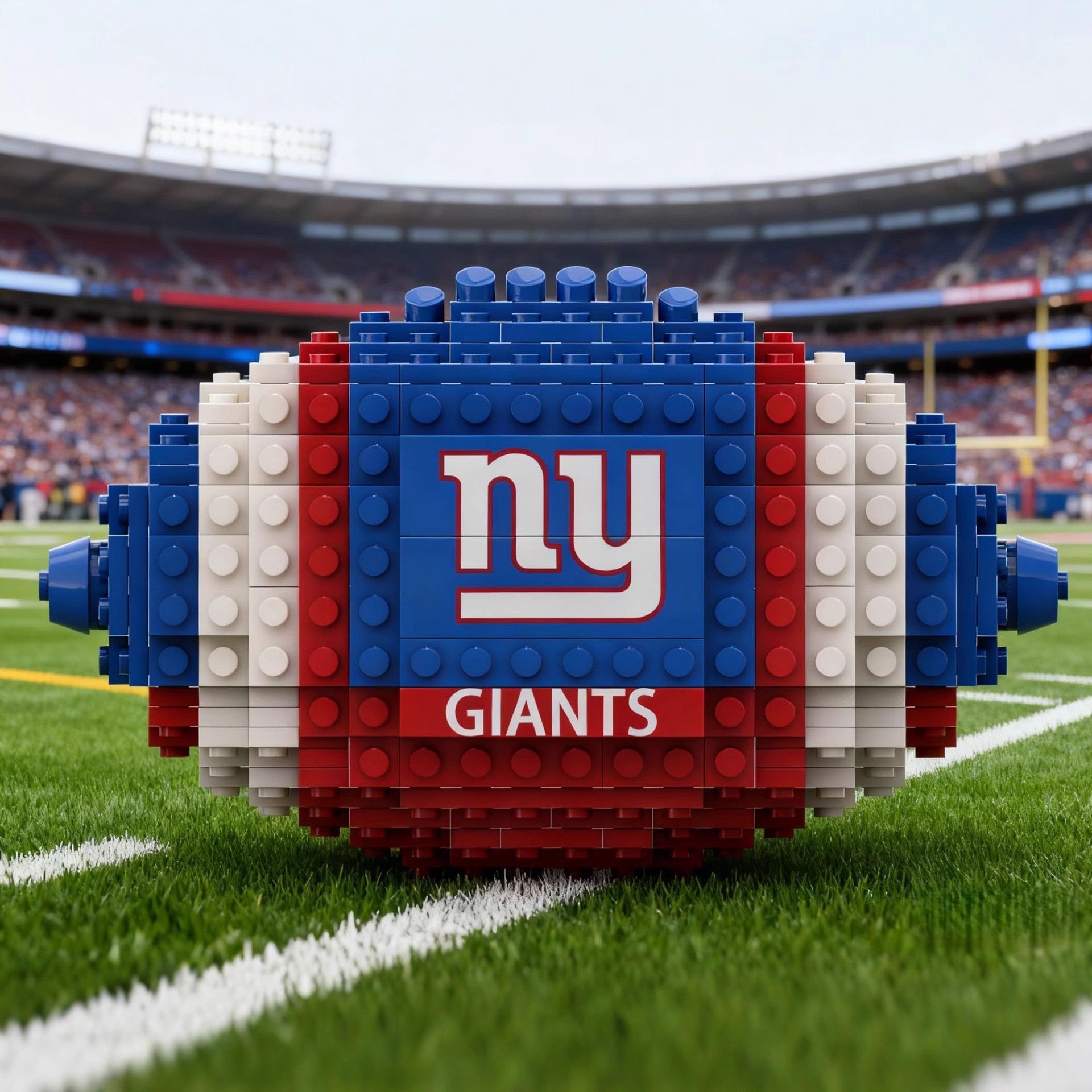 🏈Ultimate Fan Gridiron Football Building Block Set - DIY Collectible Puzzle Toy