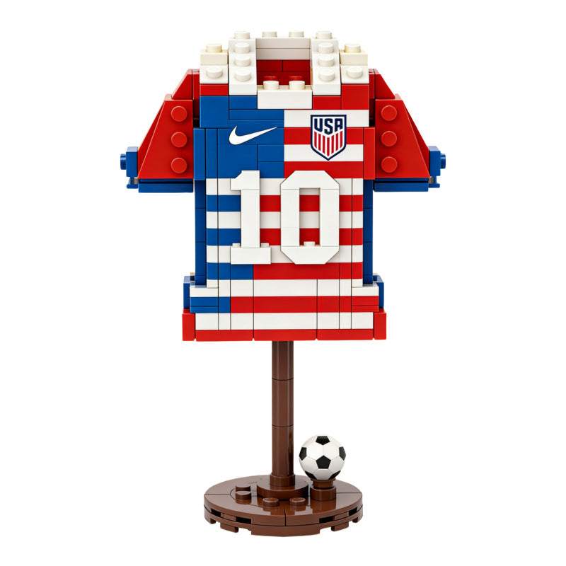 ⚽ Legends of the Pitch: World Cup National Team Jersey Building Blocks | Ultimate Fan Collectible