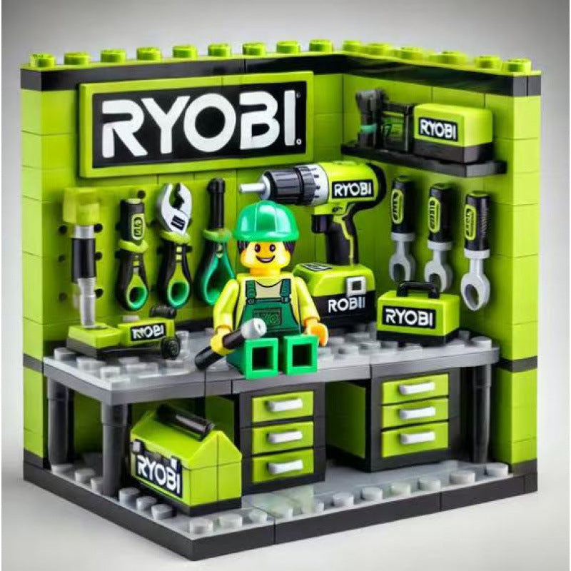 Build Your Dream Garage 🛠️ | ToolMaster Miniature Workshop Brick Set