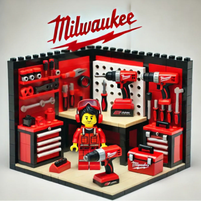 Build Your Dream Garage 🛠️ | ToolMaster Miniature Workshop Brick Set