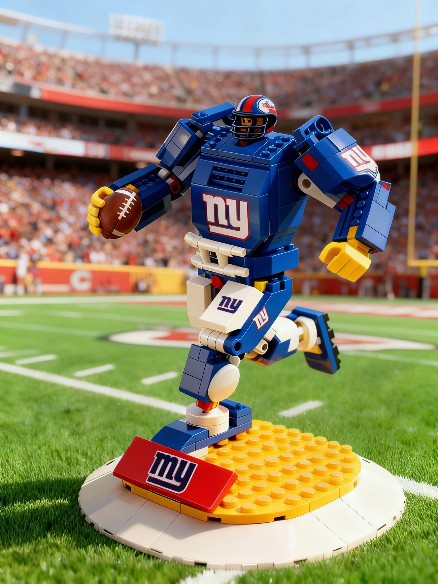 🏈 Ultimate Fan Collection: Pro League 32-Team Exclusive Mecha Building Blocks | Build Your Team Faith!