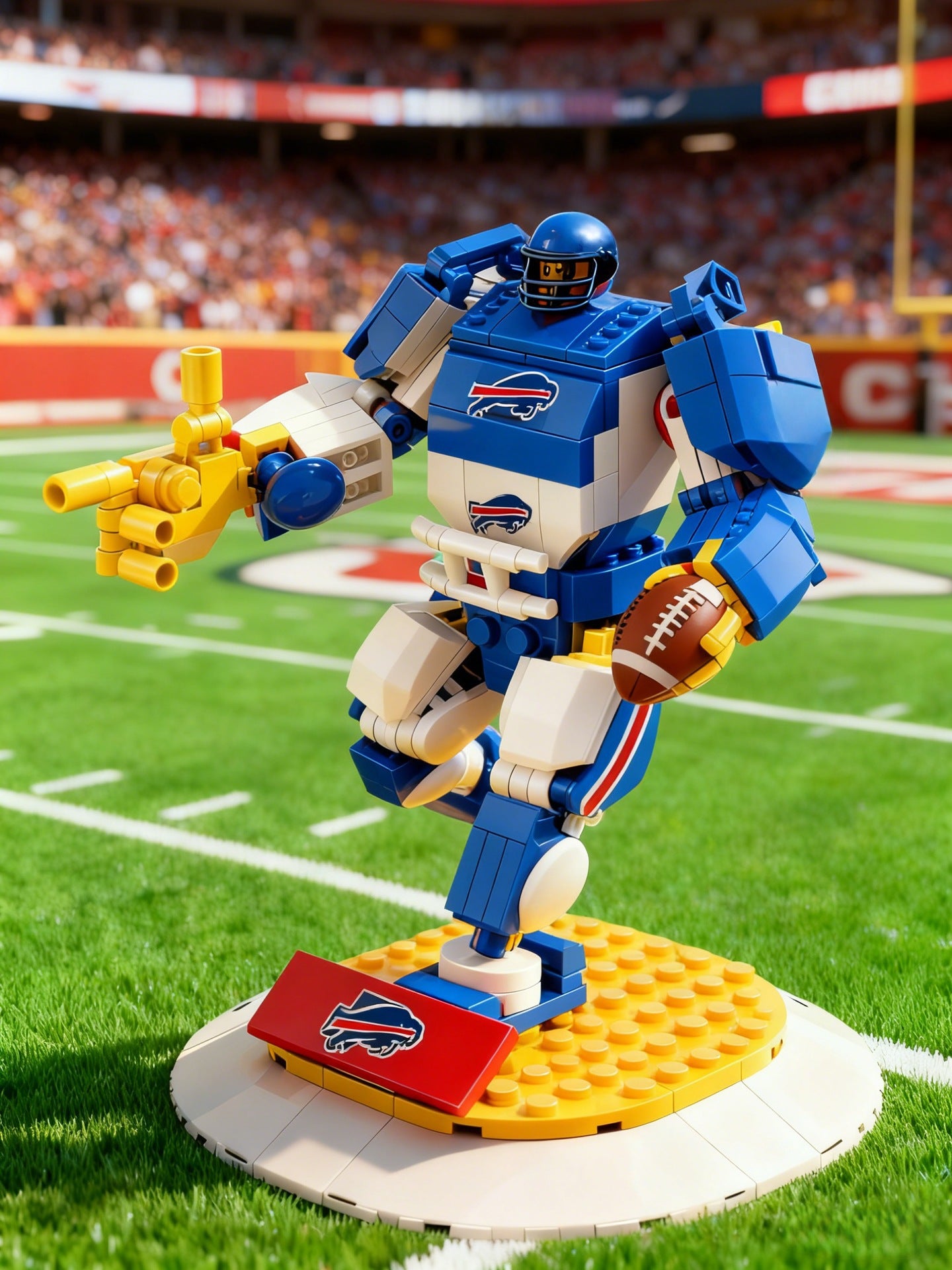 🏈 Ultimate Fan Collection: Pro League 32-Team Exclusive Mecha Building Blocks | Build Your Team Faith!