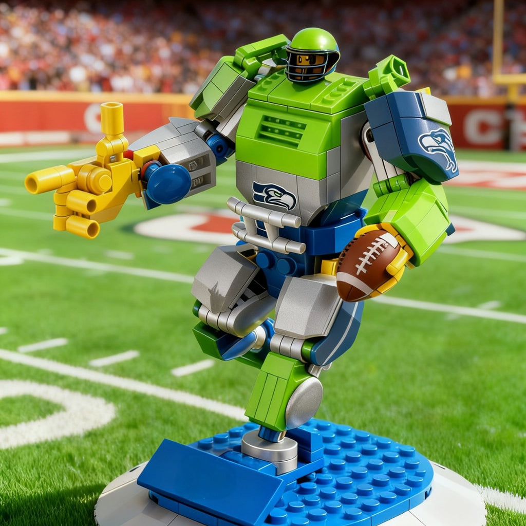 🏈 Ultimate Fan Collection: Pro League 32-Team Exclusive Mecha Building Blocks | Build Your Team Faith!