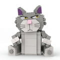 Build The Cat With The Biggest Attitude+ Building Blocks Set