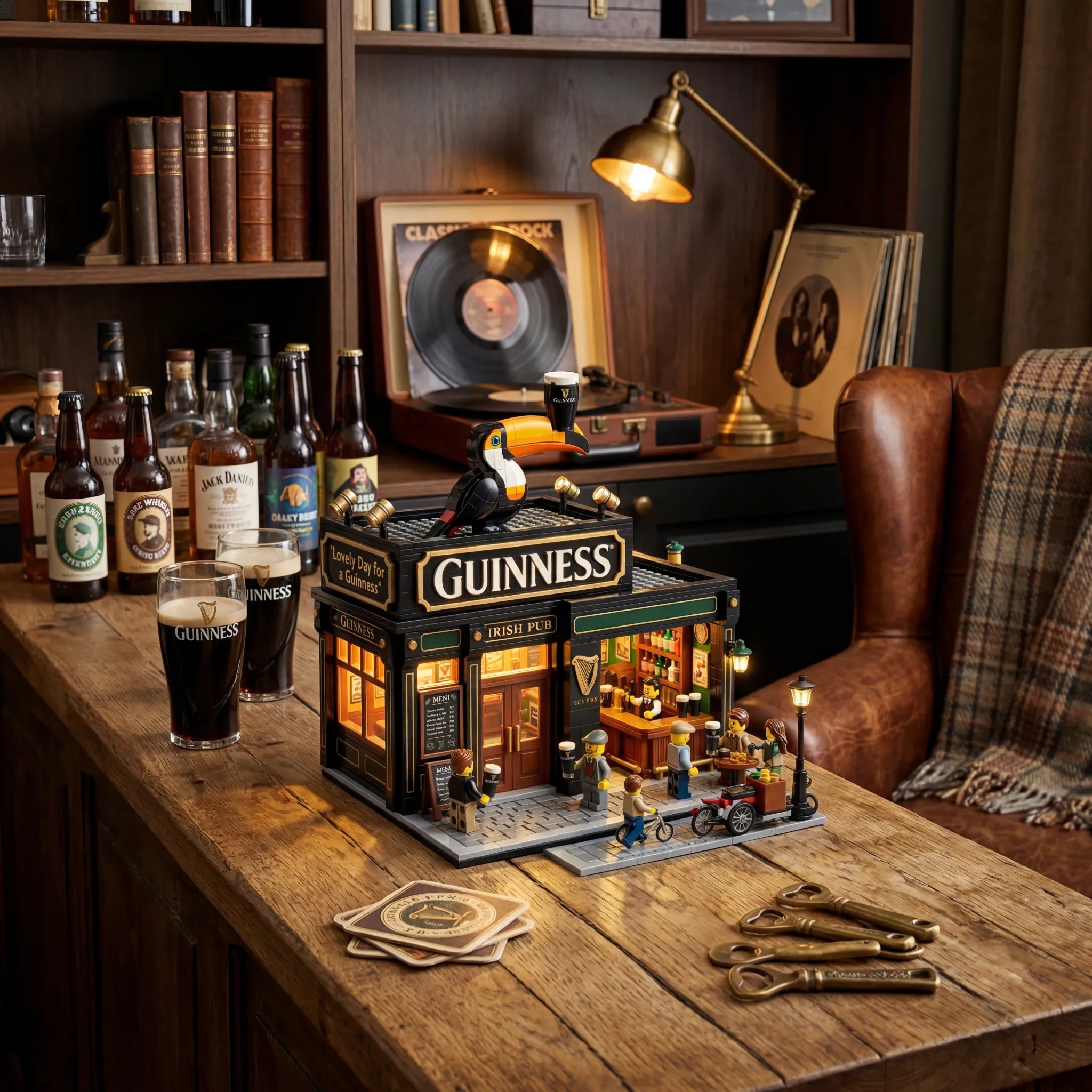 Irish Pub Mini — Building Block Set