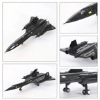 SR-71 Blackbird Reconnaissance Aircraft Building Block Set