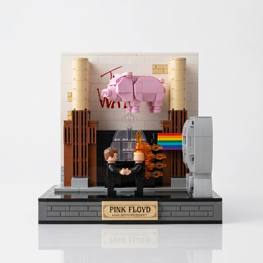 Nostalgic Rock Legend Scene +Building Brick Set