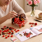 🐶 Heart Edition Dachshund Brick Set — Cute Meets Romantic