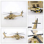 AH-64 Apache Attack Helicopter Building Block Set
