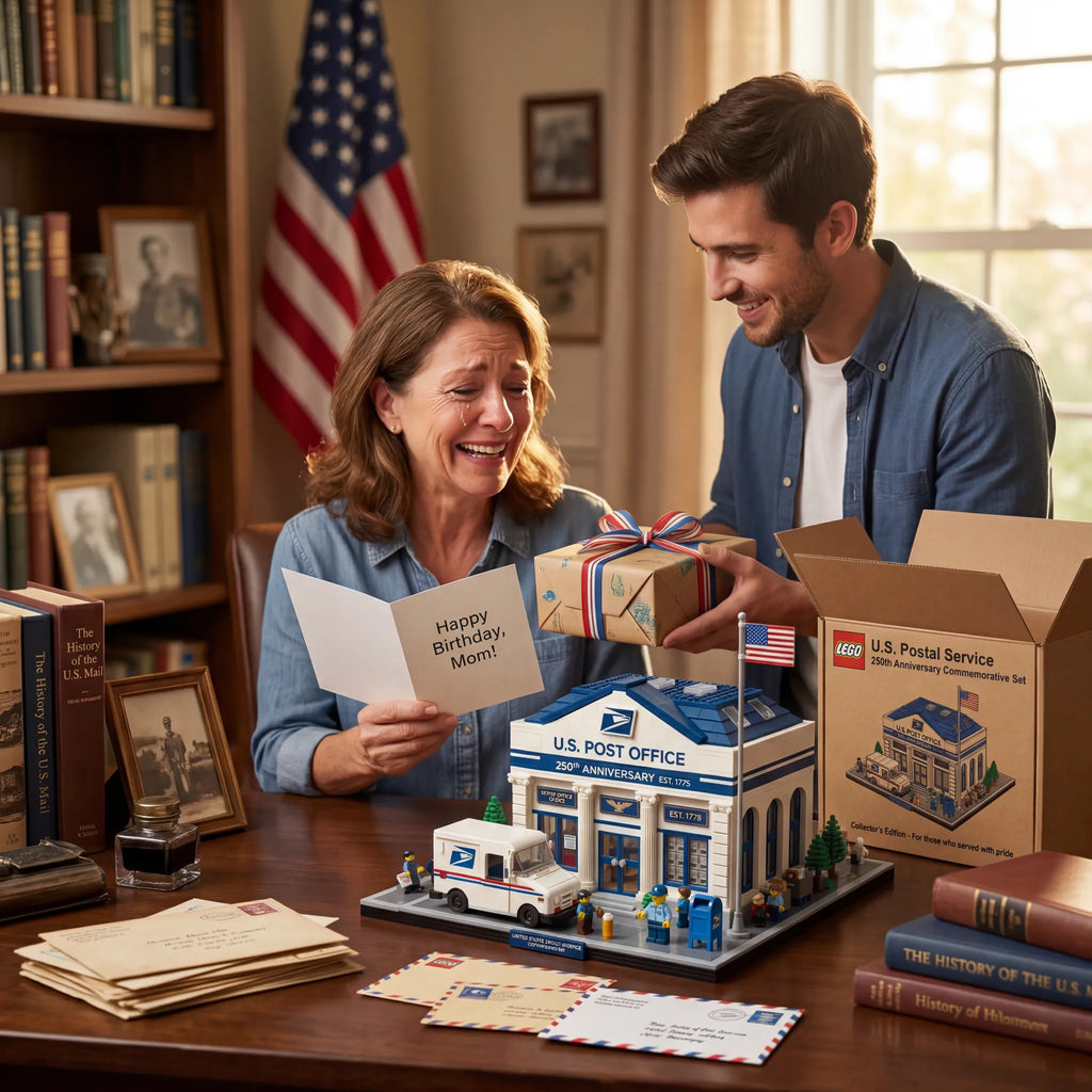 Build Your Own U.S. Post Office | Postal Building Block Set