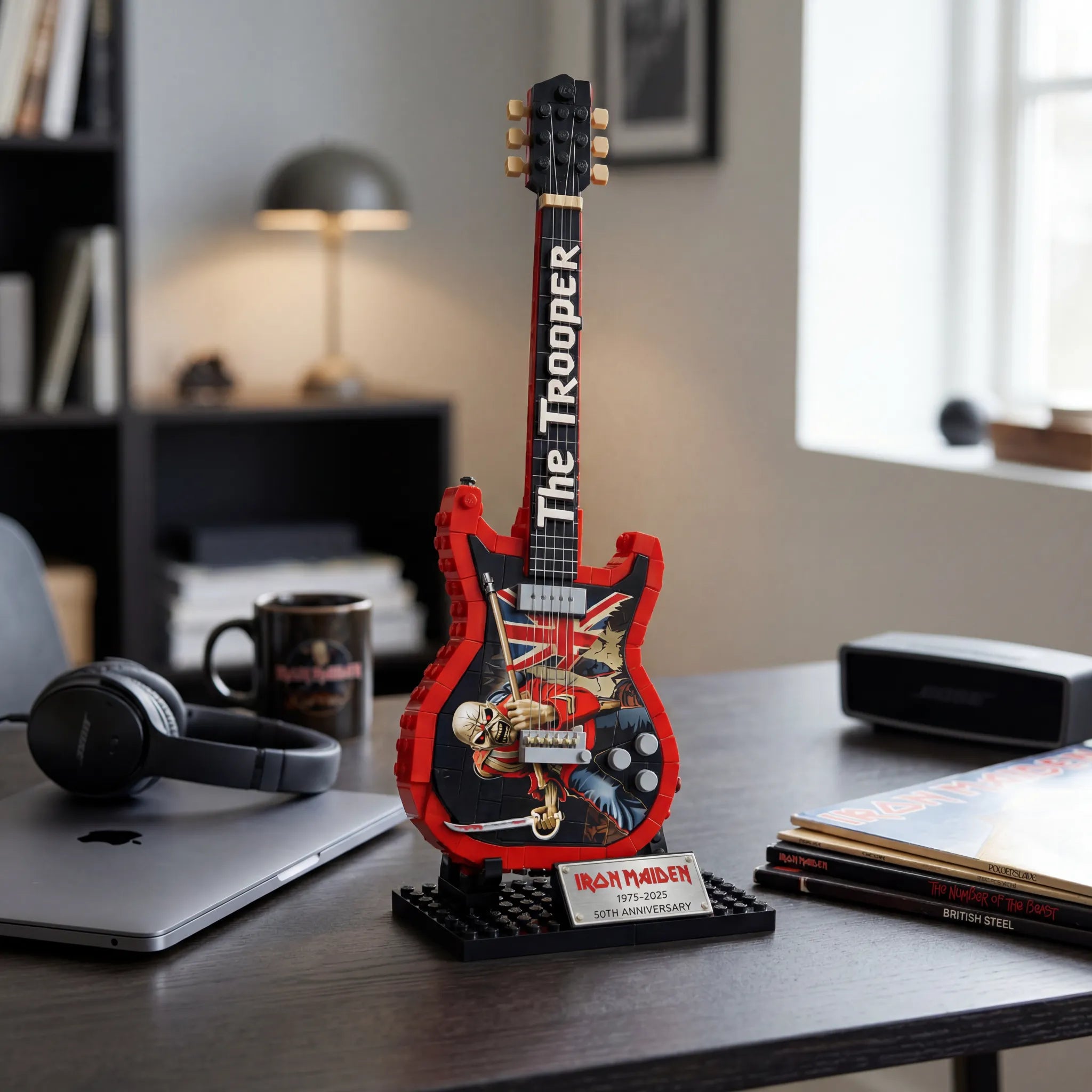 🎸 Live Stage Rock Guitar Building Brick Set