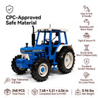 🚜  Retro Tractor Brick Set — Relive Farm Classics