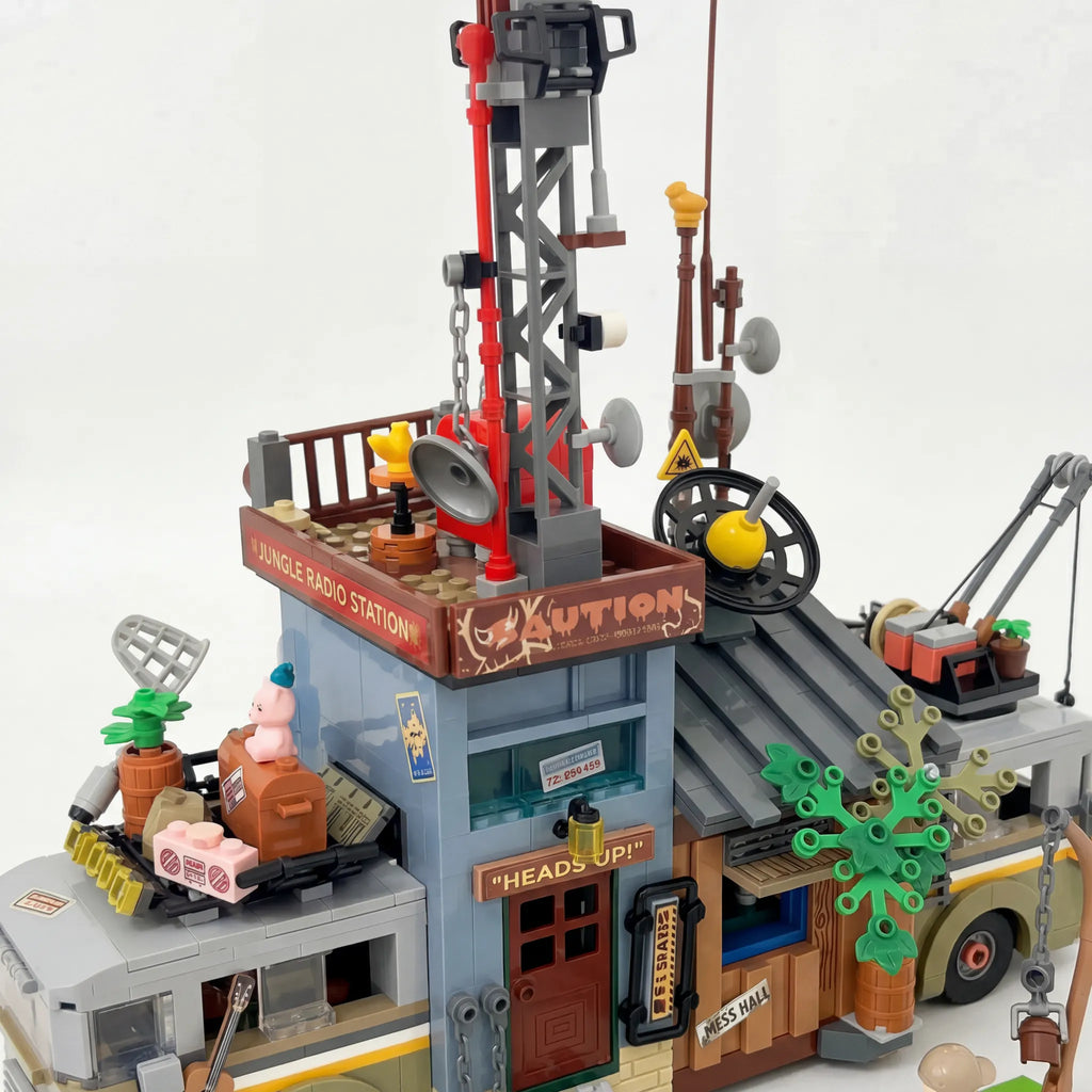📻 Jungle Radio Station Building Blocks | Build a Little Memory of Adventure