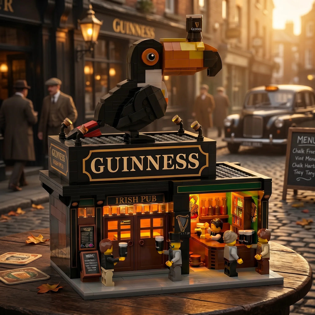 Irish Pub Mini — Building Block Set