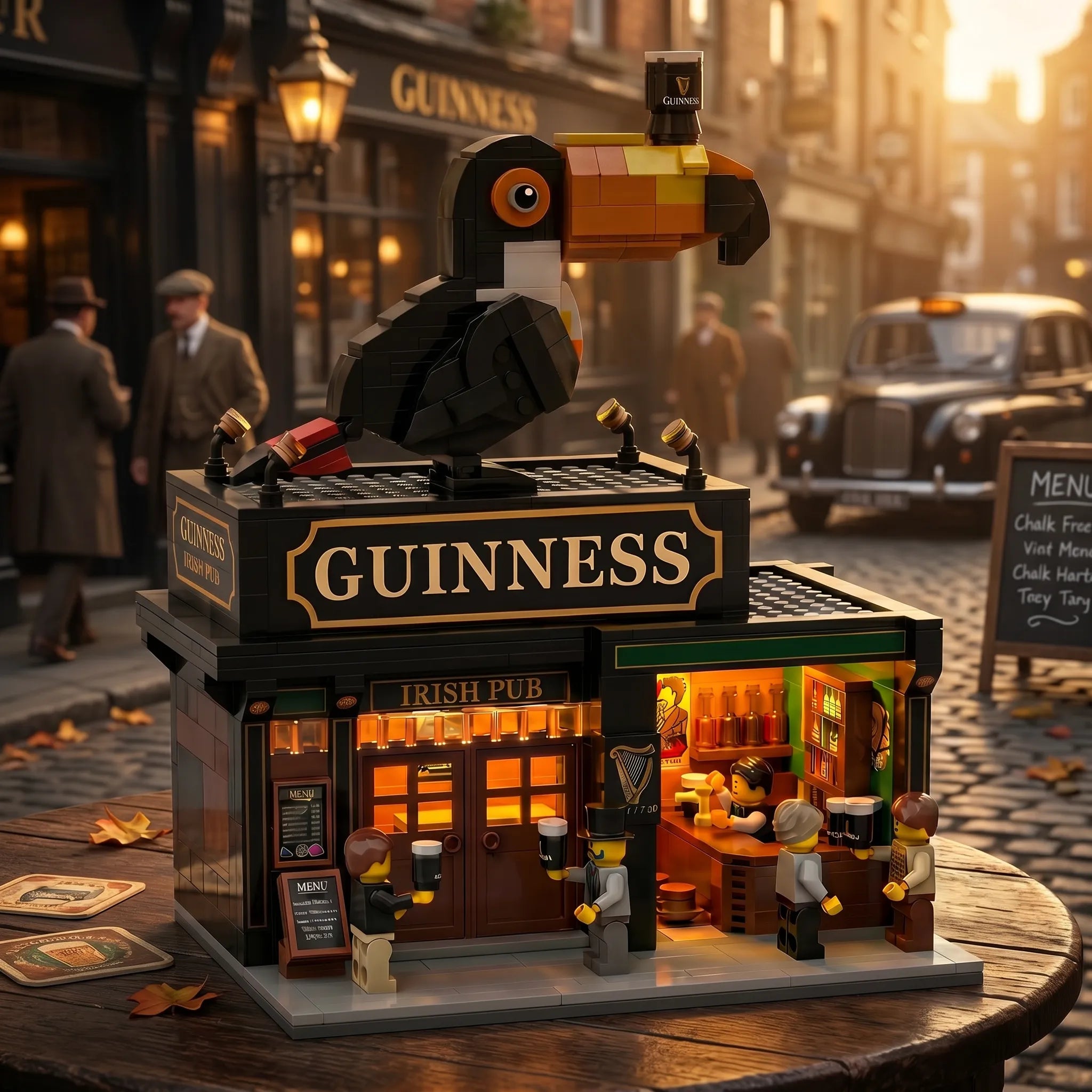 Irish Pub Mini — Building Block Set