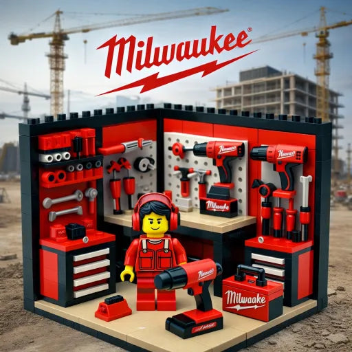 Build Your Dream Garage 🛠️ | ToolMaster Miniature Workshop Brick Set