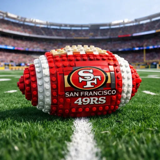 🏈Ultimate Fan Gridiron Football Building Block Set - DIY Collectible Puzzle Toy