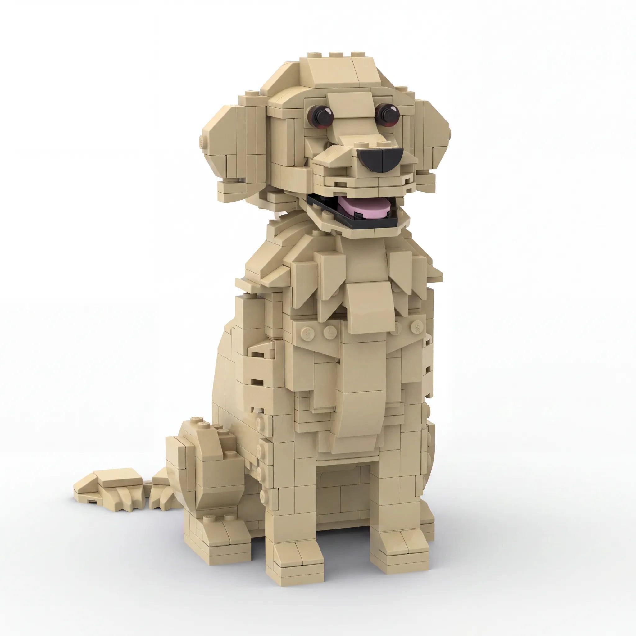 Golden Retriever Building blocks Set