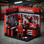 Build Your Dream Garage 🛠️ | ToolMaster Miniature Workshop Brick Set