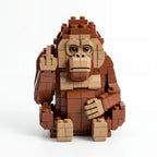 Not Just a Gorilla Building Block Set — A Little Friend for Your Desk 🦍✨