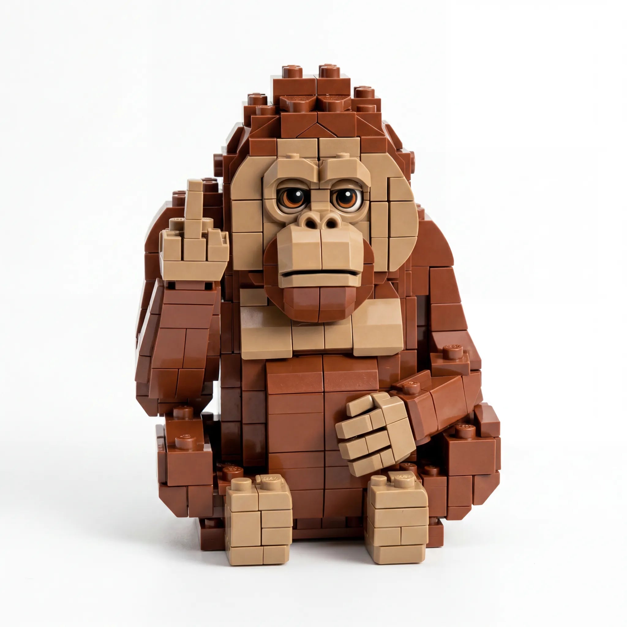 Not Just a Gorilla Building Block Set — A Little Friend for Your Desk 🦍✨