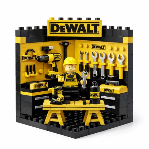 Build Your Dream Garage 🛠️ | ToolMaster Miniature Workshop Brick Set