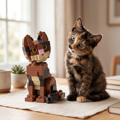 Bengal Cat  Building Blocks Set