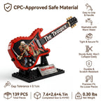 🎸 Live Stage Rock Guitar Building Brick Set