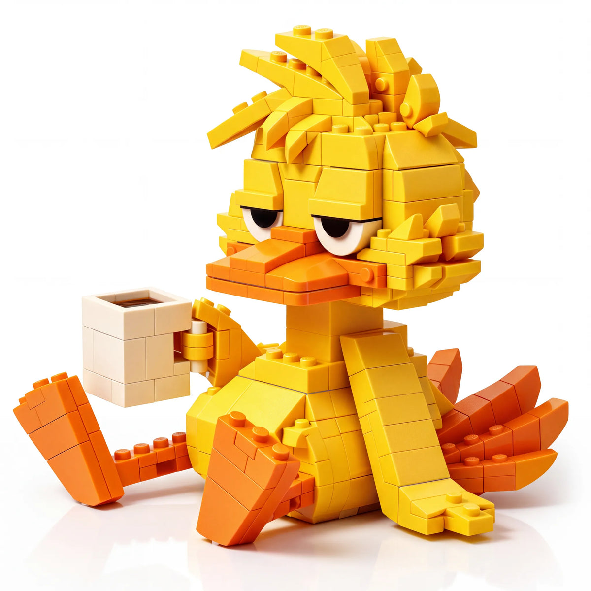 Tired Coffee Duck Building Set