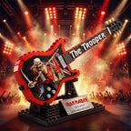 🎸 Live Stage Rock Guitar Building Brick Set